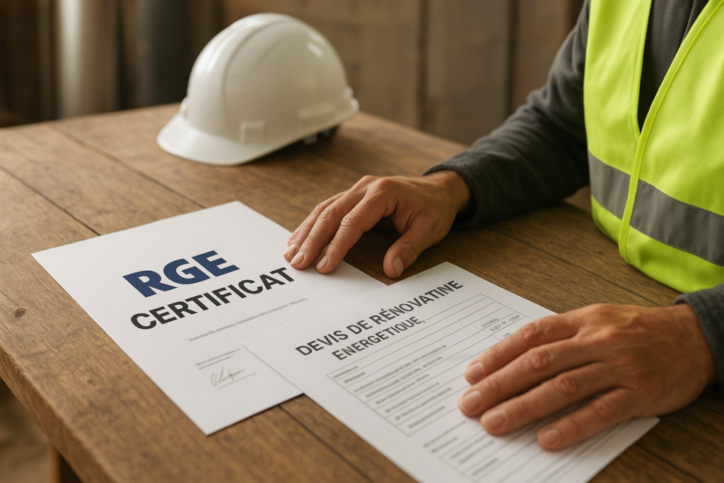 Comment vérifier la certification RGE d&rsquo;un artisan en 3 étapes